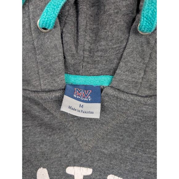 Seattle Washington Hoodie Adult Medium Gray Destination Pullover Sweater Fleece - Picture 2 of 6